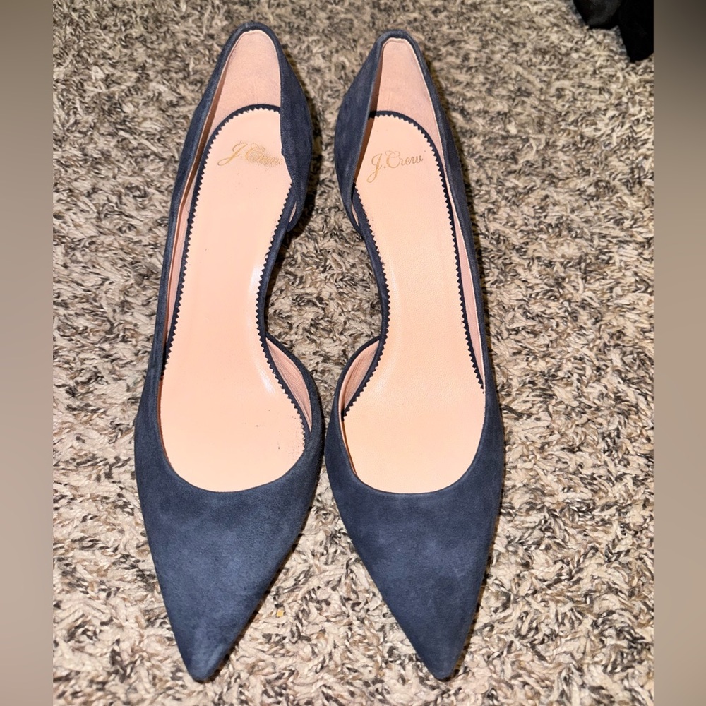 Navy Blue J.Crew heels